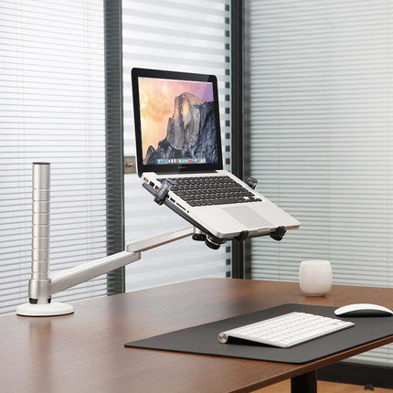Elevate Your Workspace with the Dual Arm Laptop Stand Holder
