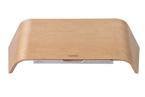 Enhance Your Workspace with the Wooden Tilt Laptop Stand