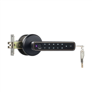 Elevate Your Home Security with the Wooden Door Fingerprint Lock