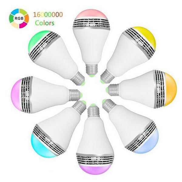 Transform Your Space with the LED Smart Bluetooth Speaker E27 Bulb Light