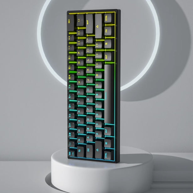 Unlock Your Potential with the 61-Key Pluggable Mechanical Keyboard