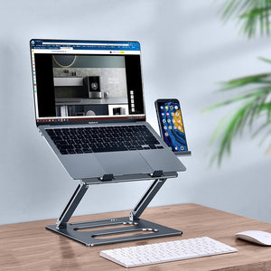 Elevate Your Workspace with the Metal Laptop Stand