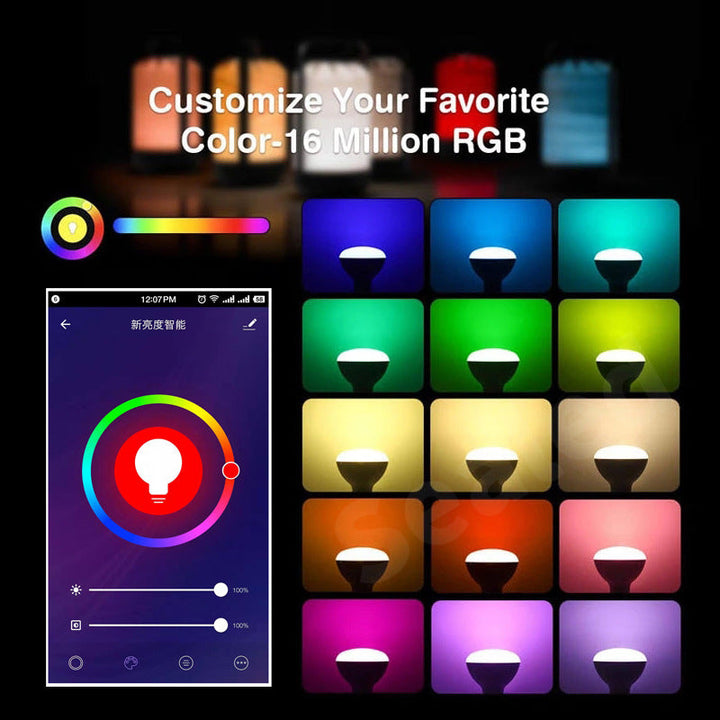 Transform Your Home with the Wifi Smart Bulb LED Voice Remote