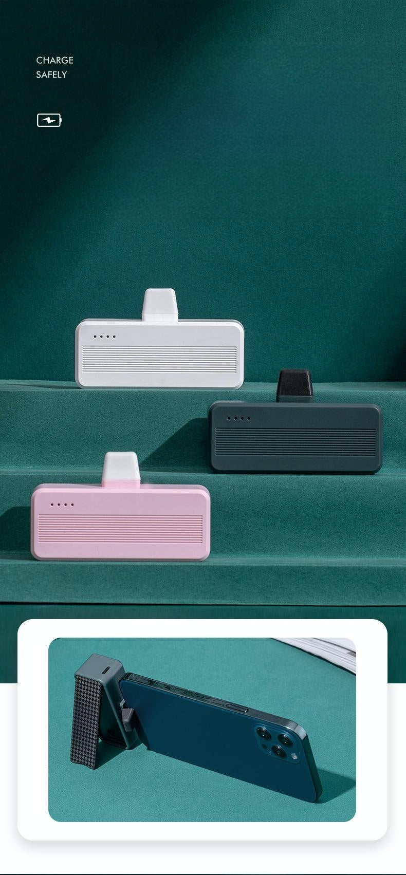 3000 MA Portable Lightweight Power Bank