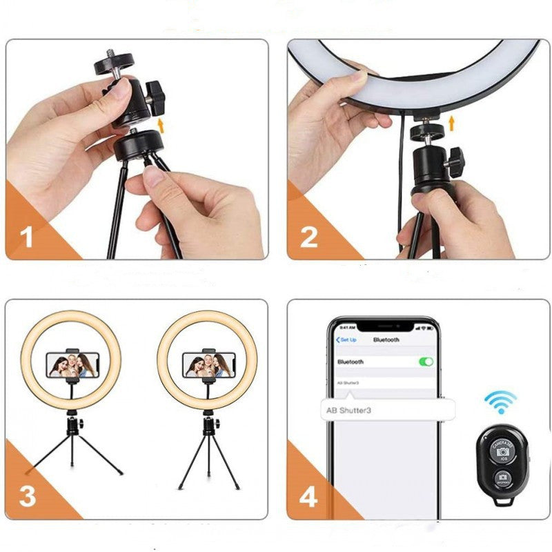 10 inch Selfie whitening light Ring Light