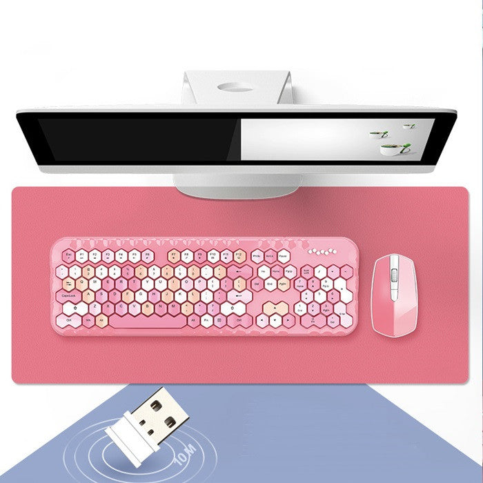 Girl Heart Wireless Keyboard