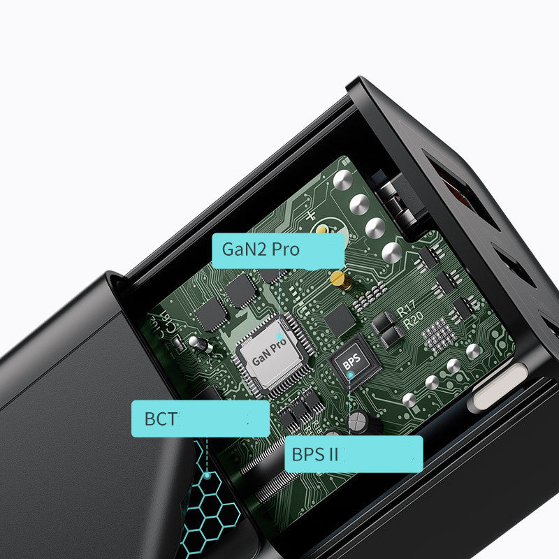 Three-port Portable Mobile Phone Charger