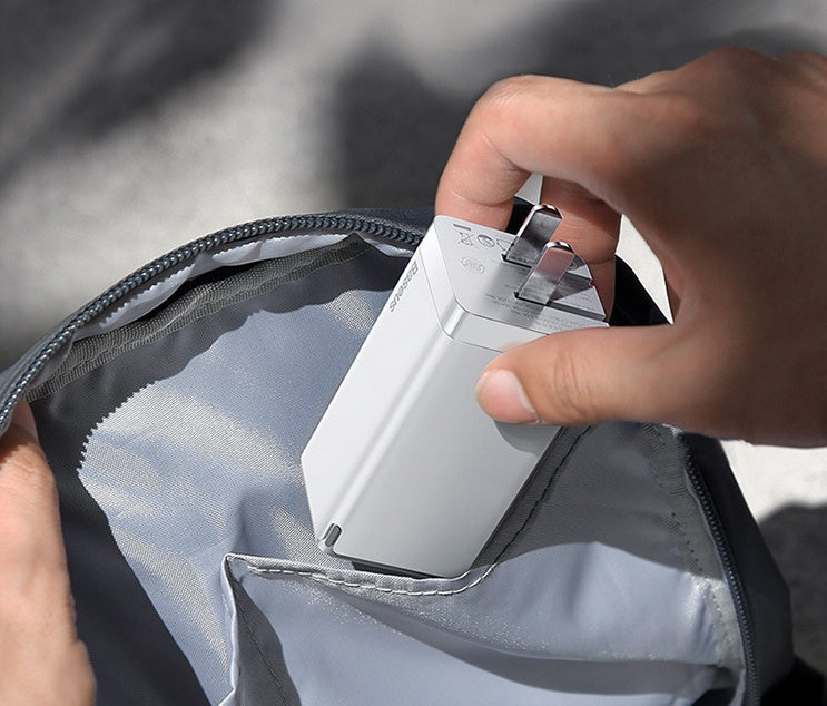 Three-port Portable Mobile Phone Charger