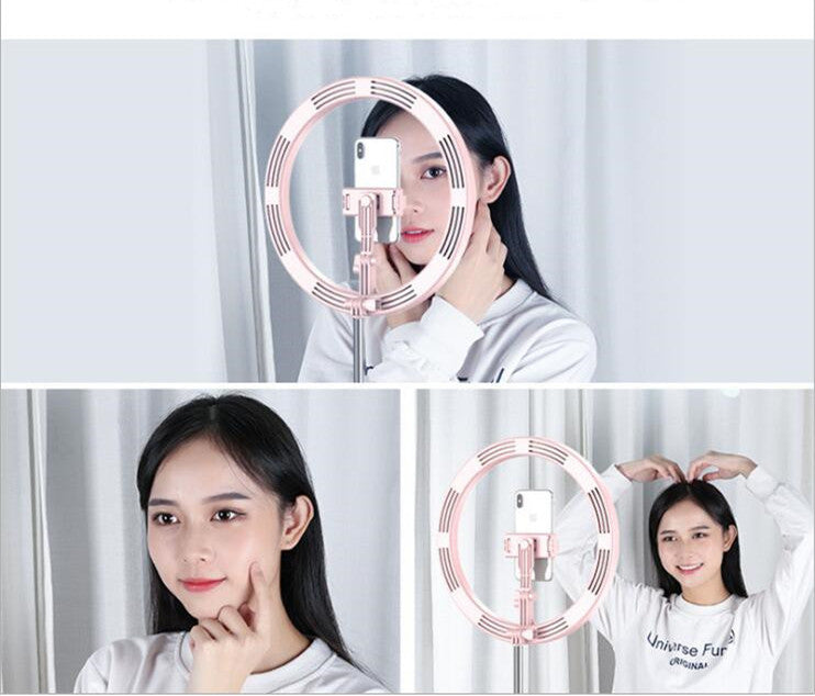 Dimmable Light Selfie Ring LEDL ight with Tripod