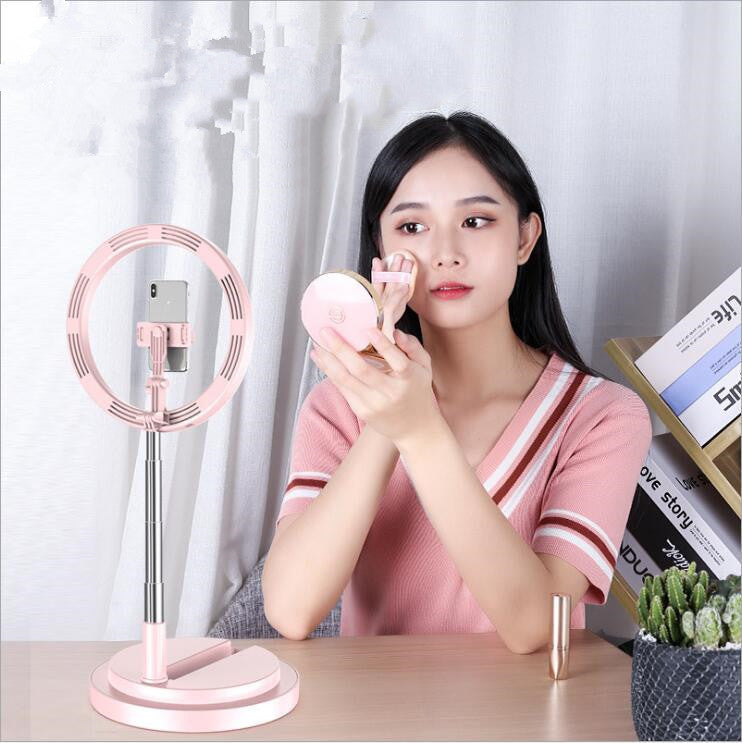 Dimmable Light Selfie Ring LEDL ight with Tripod