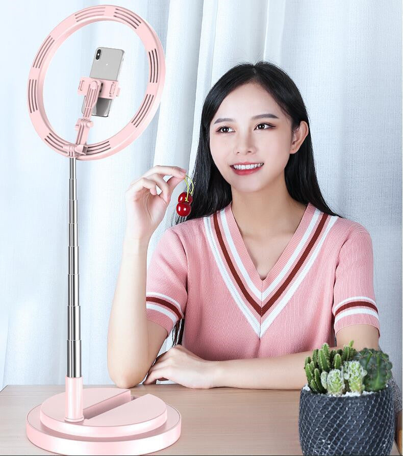 Dimmable Light Selfie Ring LEDL ight with Tripod