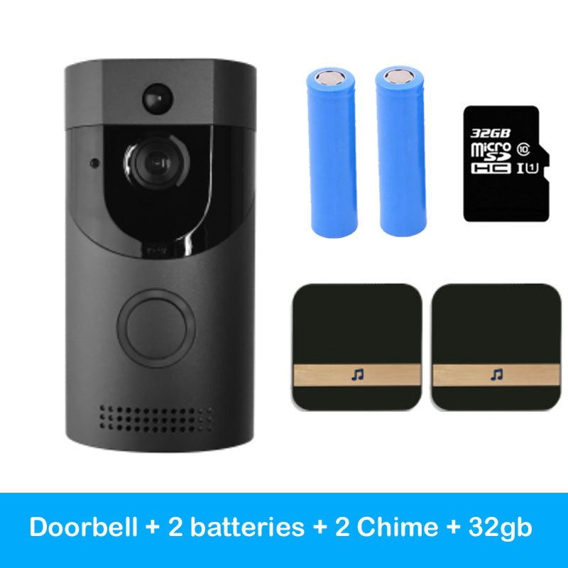 Home alarm smart wifi video doorbell