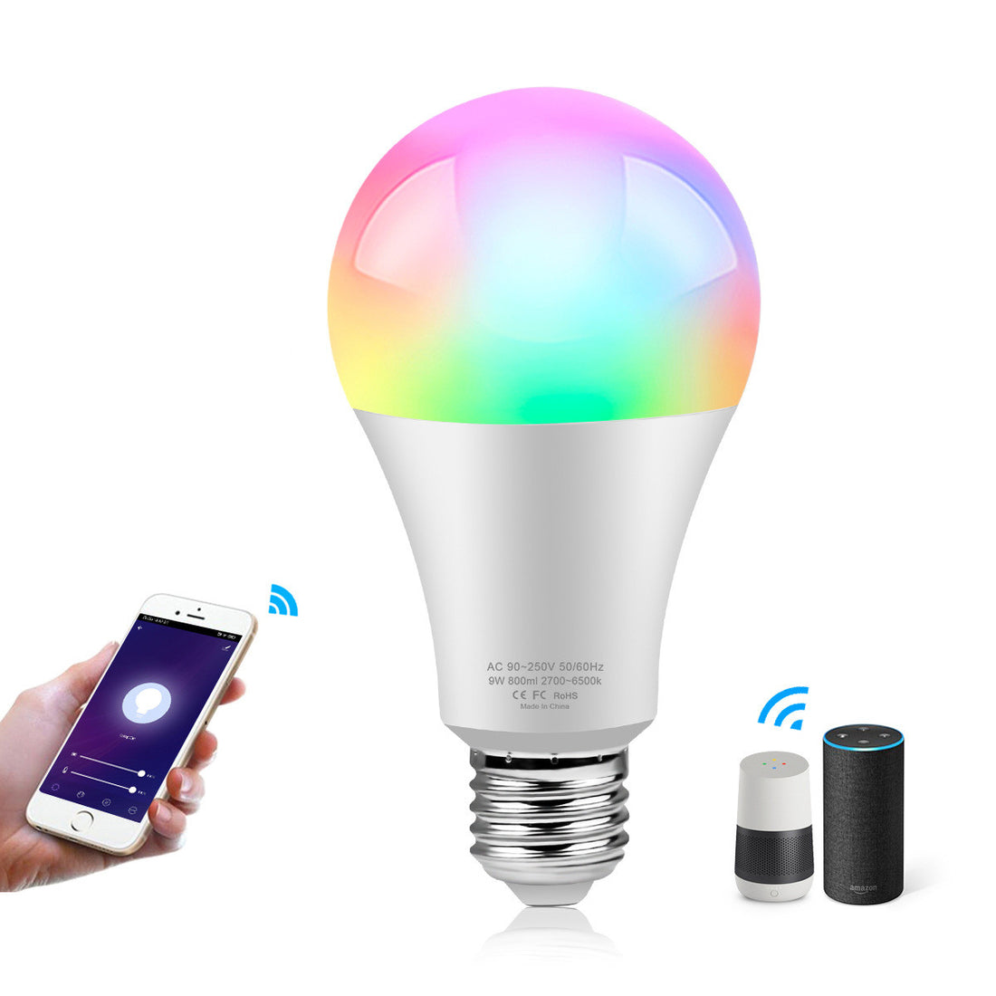 Tuya Smart Alexa Voice Control WIFI Bulb
