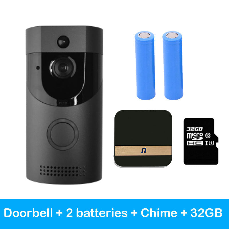 Home alarm smart wifi video doorbell