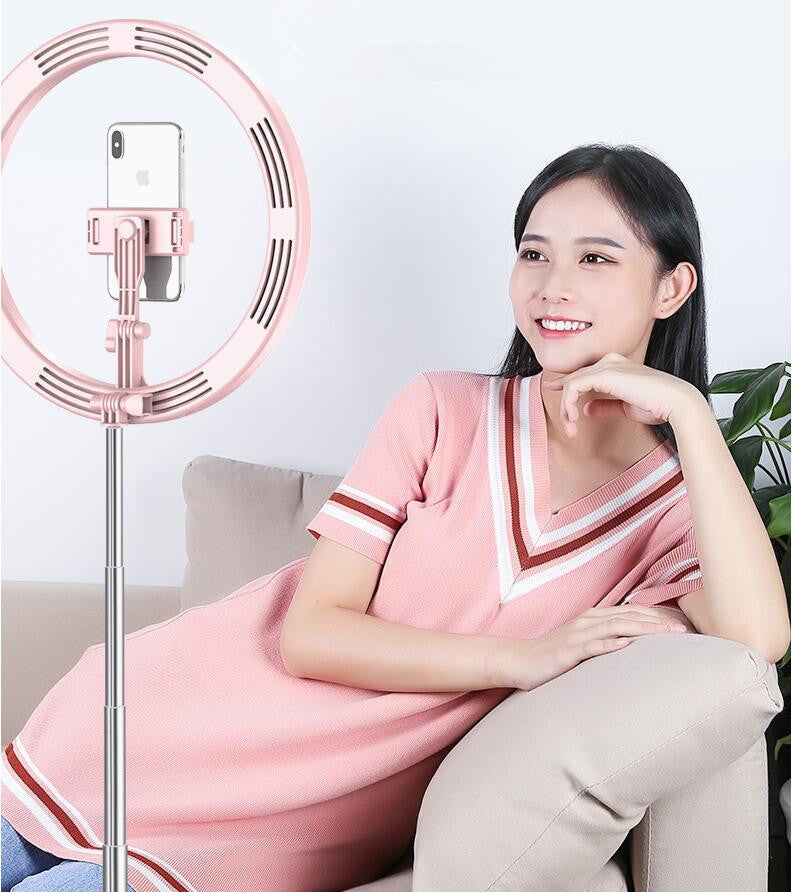 Dimmable Light Selfie Ring LEDL ight with Tripod