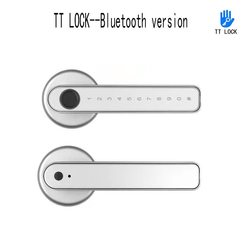 Graffiti Smart Spherical Door Handle Lock