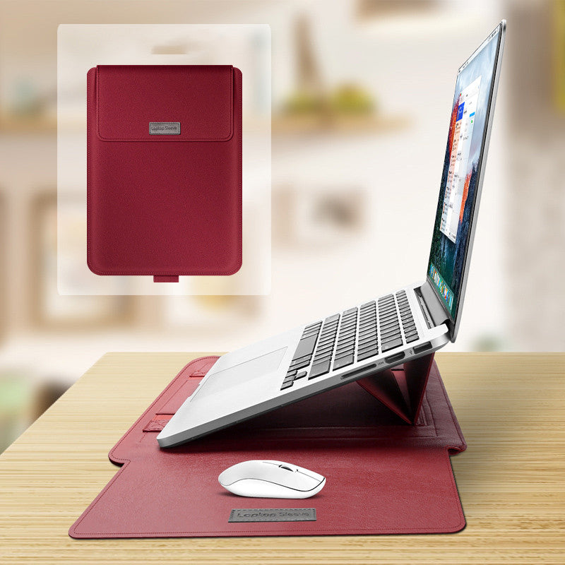 Laptop protective cover male stand