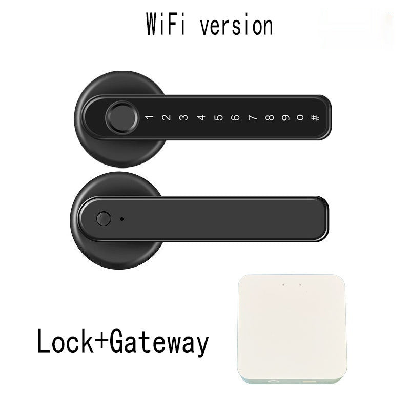 Graffiti Smart Spherical Door Handle Lock