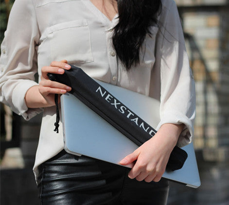 Folding portable lifting laptop stand