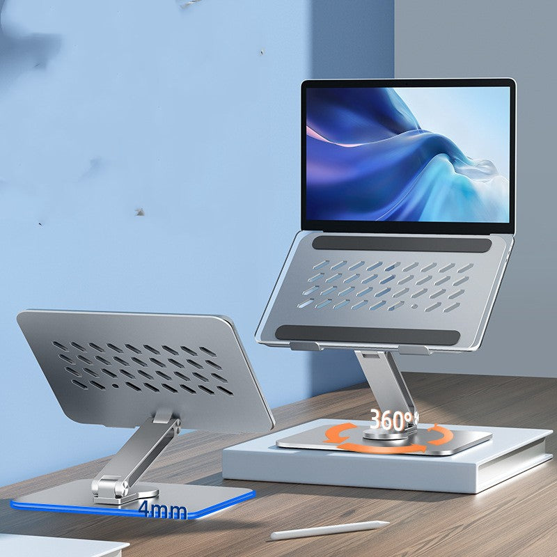 Rotates 360 Degrees Higher Laptop Stand