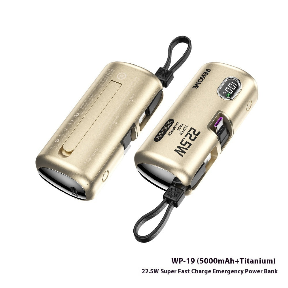 Portable Mini Capsule Power Bank