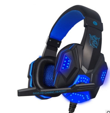 Pc Gaming blue light headphones
