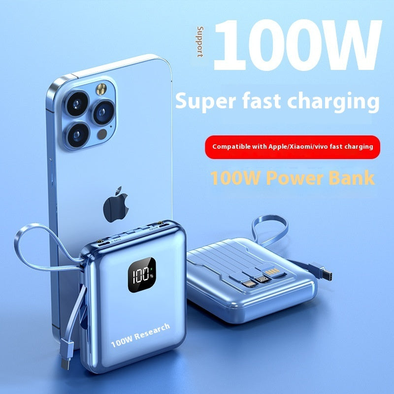 Mini-portable With Cable 20000 MA Power Bank