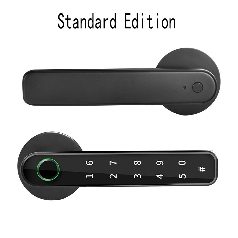 Graffiti Smart Spherical Door Handle Lock