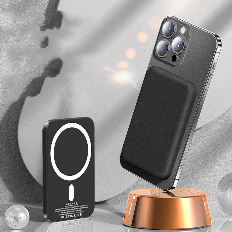 Portable High-capacity Wireless Fast Charging Power Bank