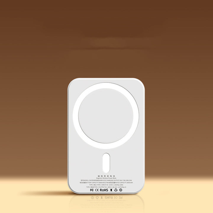 Portable High-capacity Wireless Fast Charging Power Bank