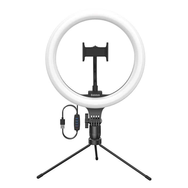 Live Stream Holder Floor Stand 12inch Light Ring
