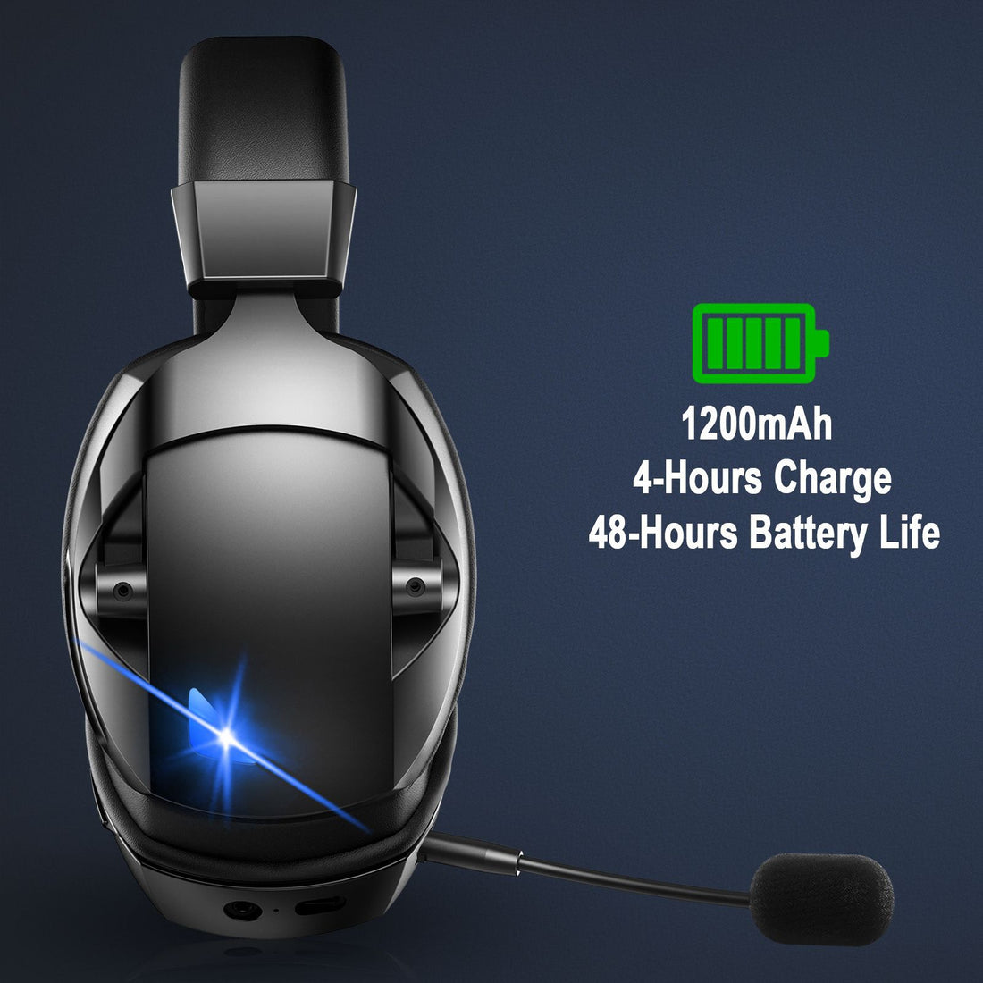 Cross-Border Over-Ear Bluetooth Headphones