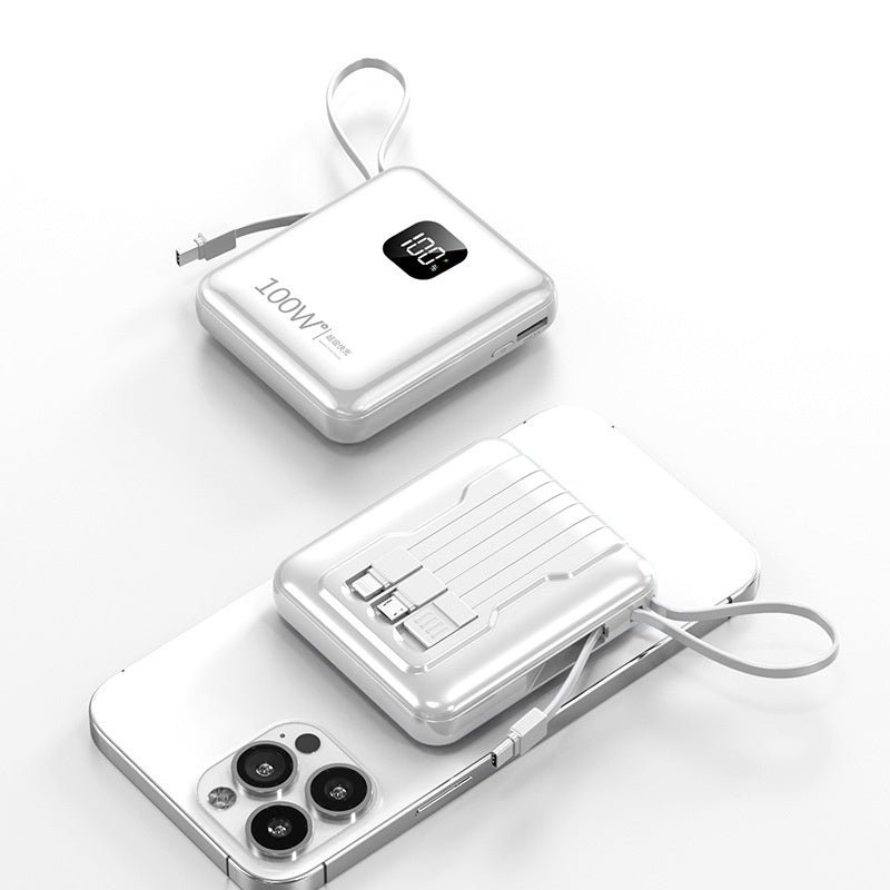 Mini-portable With Cable 20000 MA Power Bank