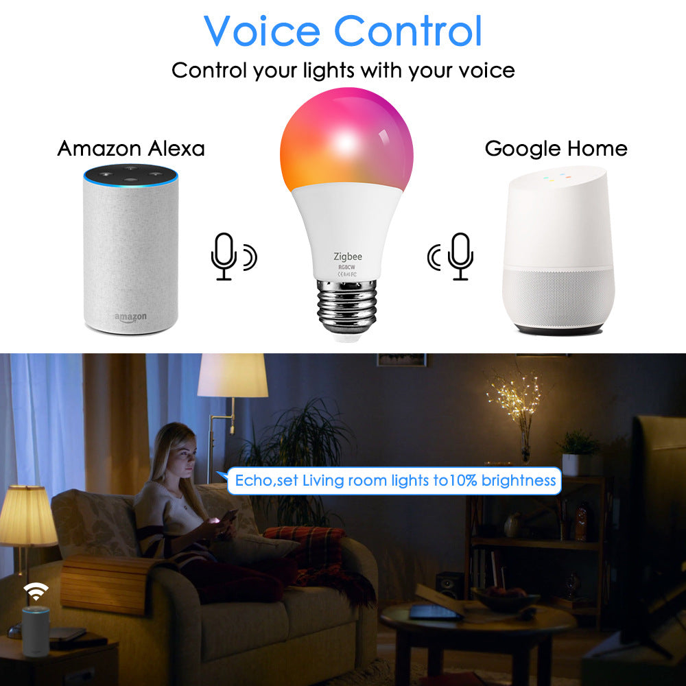 Stylish Direct Connection 10W Ball Smart Bulb