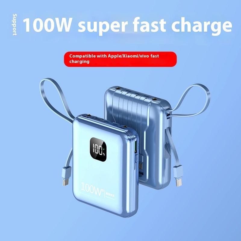 Mini-portable With Cable 20000 MA Power Bank