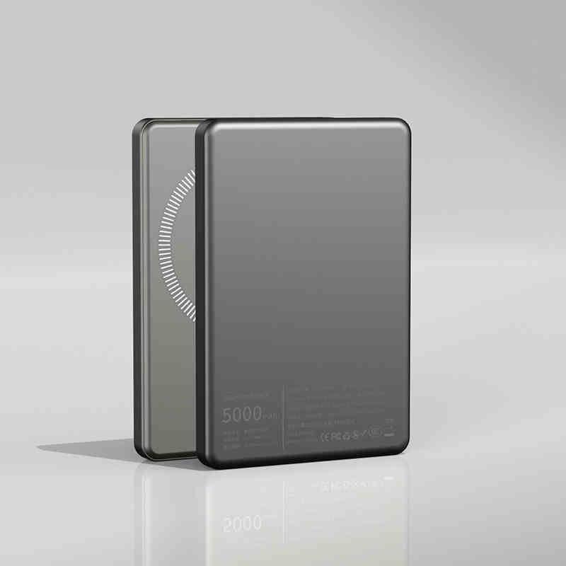 Ultra Thin Portable Magnetic Power Bank
