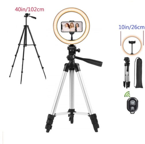 Bracket Tripod Round Fill Light 3 Colors